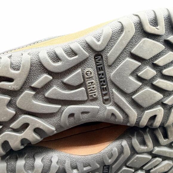 Merrell Decora Chant Leather Winter Boots Black 9.5 Waterproof Fur Trim - Picture 11 of 13